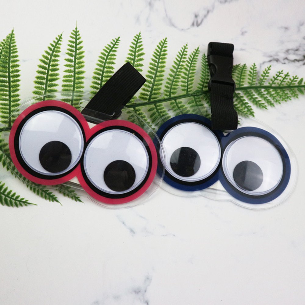 Travel Accessories Name - Cute Eyes Luggage Tags Funny Suitcase