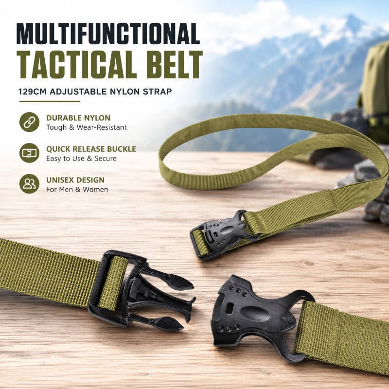Travel Accessories Designer - Outdoor Luggage Binding Strap Double Safety
