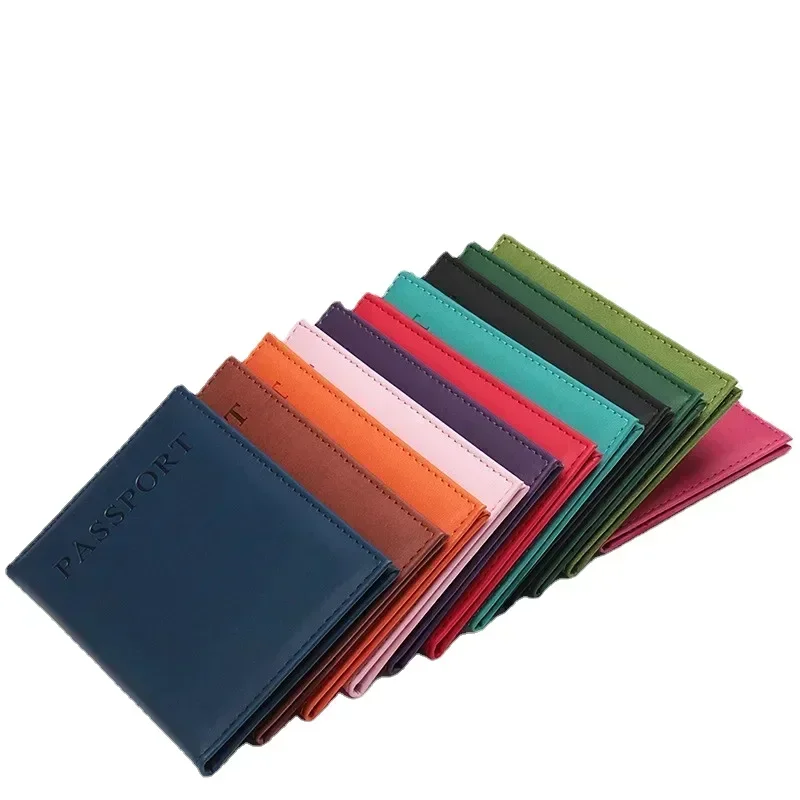 Travel Accessories Wallet - Fashion Women Men Passport Cover Pu