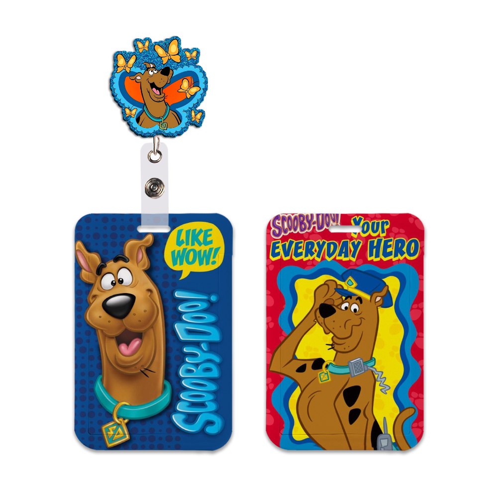 Travel Accessories For Dogs - Cartoon Dog Card Case Lanyard ID