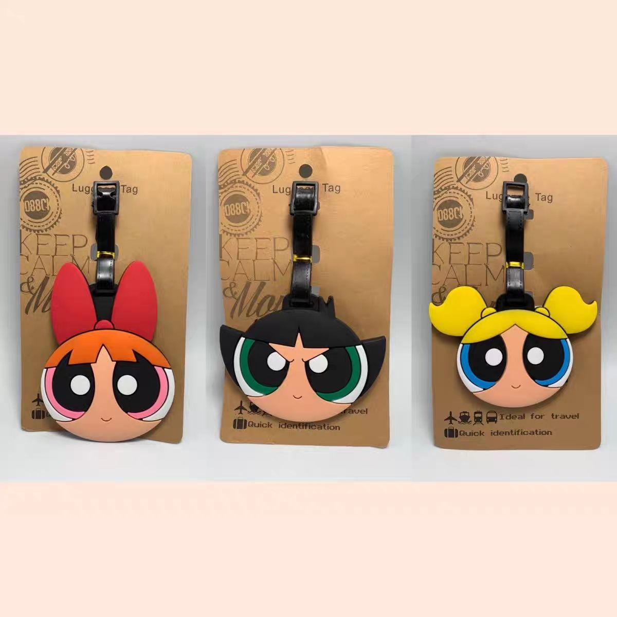 Travel Accessories Girls - Anime The Powerpuff Girls Bag Pendant