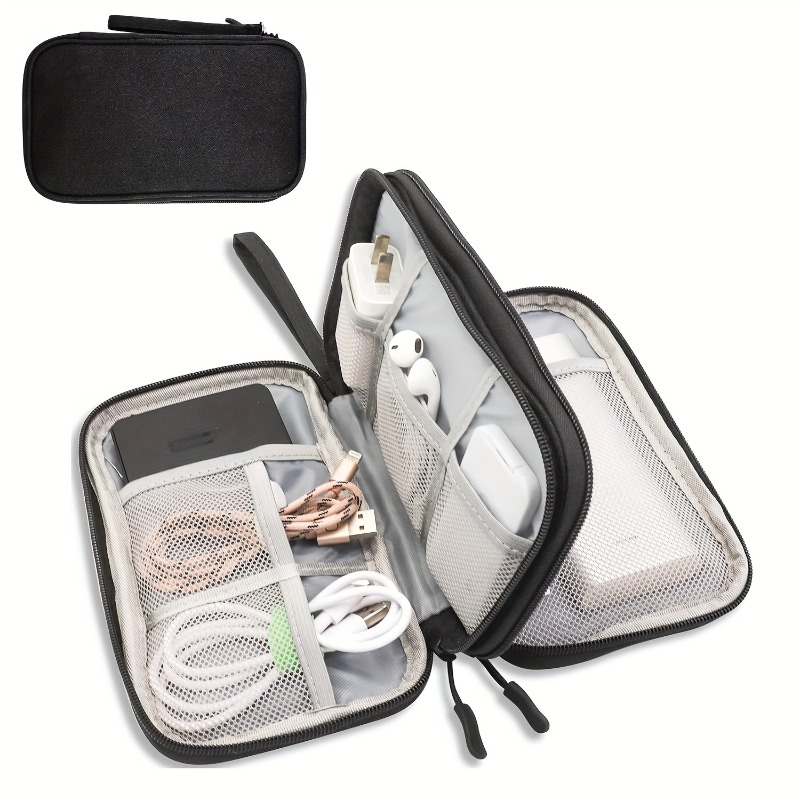 Cable Organizer Travel - Travel Organizer Bag, Multi-Pocket Storage Pouch,