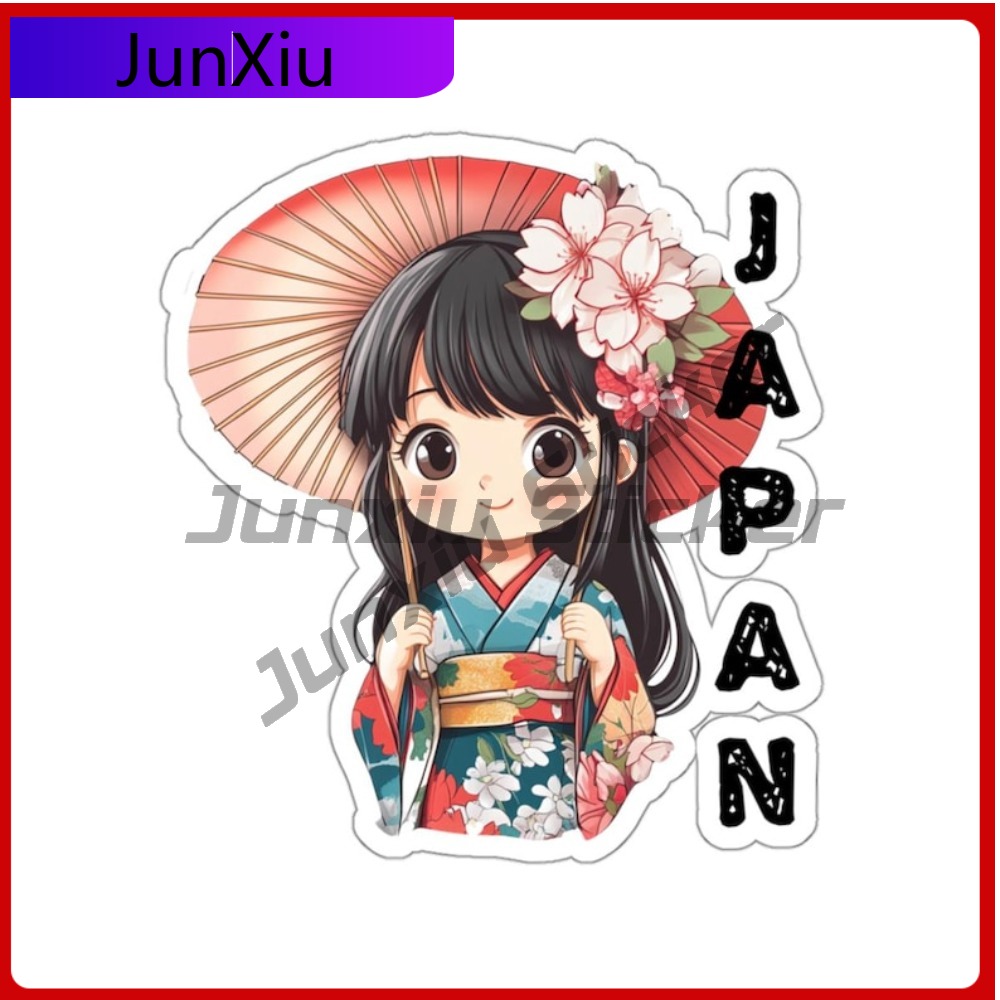 Travel Accessories Girls - Japan Travel Stickers Asian Japanese Girl