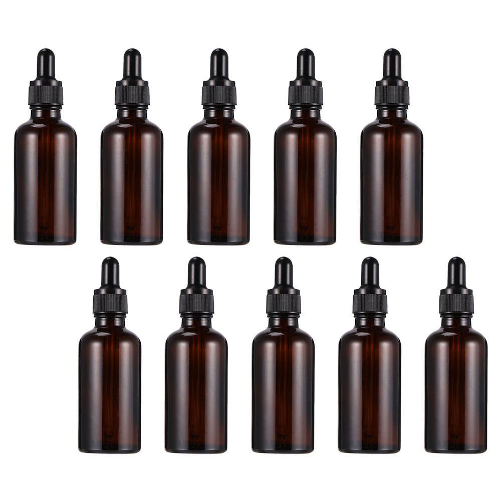 Travel Accessories Designer - 10Pcs Reusable Glass Dropper Bottles Creative