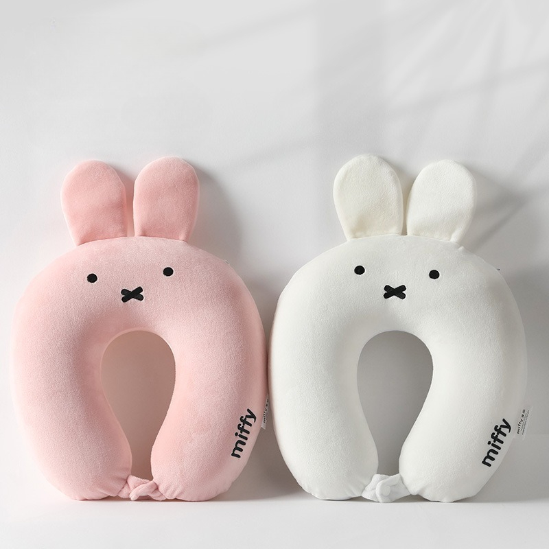 Travel Accessories Pillow - Cute Hot Anime Miffy Rabbit Ears
