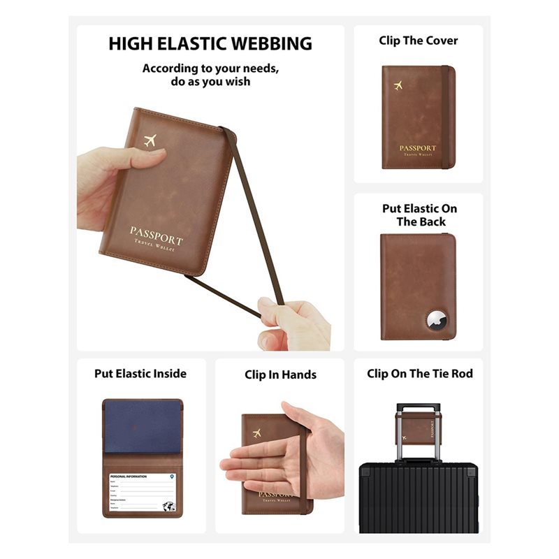 ABRT-Passport Holder With RFID - огляд і ціна Travel Accessories Wallet