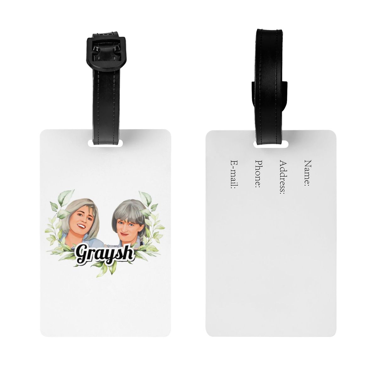Prue And Trude Luggage Tags Su - огляд і ціна Travel Accessories Name