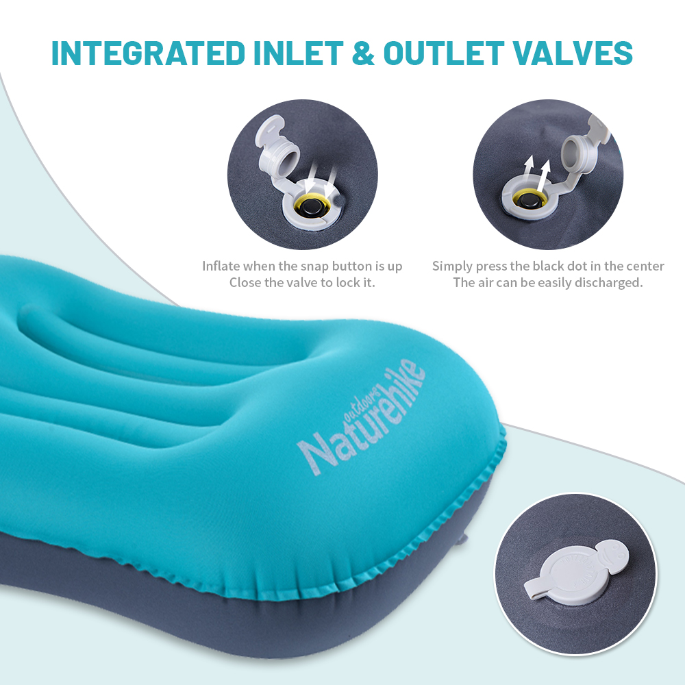 Naturehike Inflatable Pillows  - огляд і ціна Travel Accessories Pillow