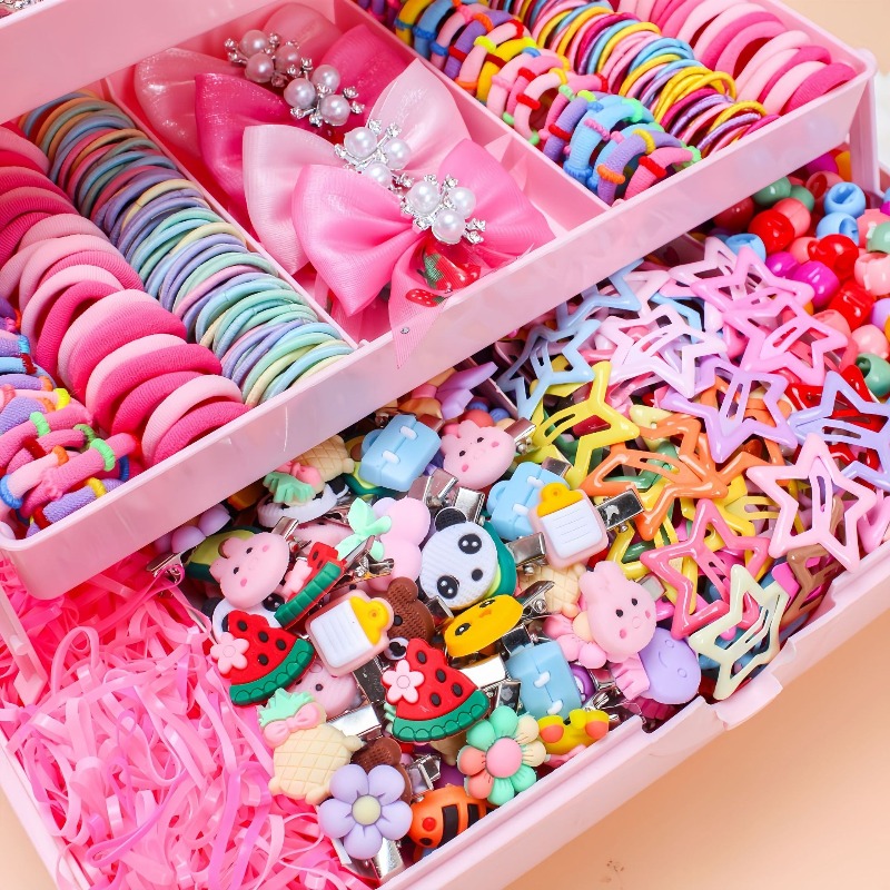 546Pcs Bow High Elastic Hair A - огляд і ціна Travel Accessories Girls