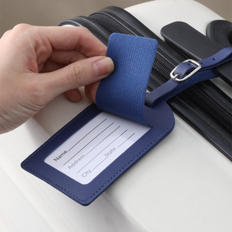 Women Men Luggage Tags PU Leat - огляд і ціна Travel Accessories Name