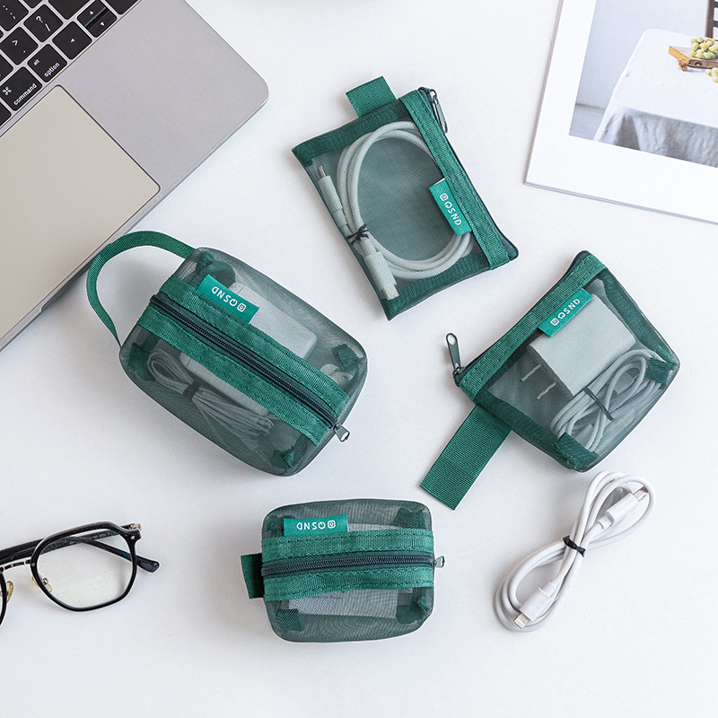 Transparent mesh data cable st - огляд і ціна Cable Organizer Travel