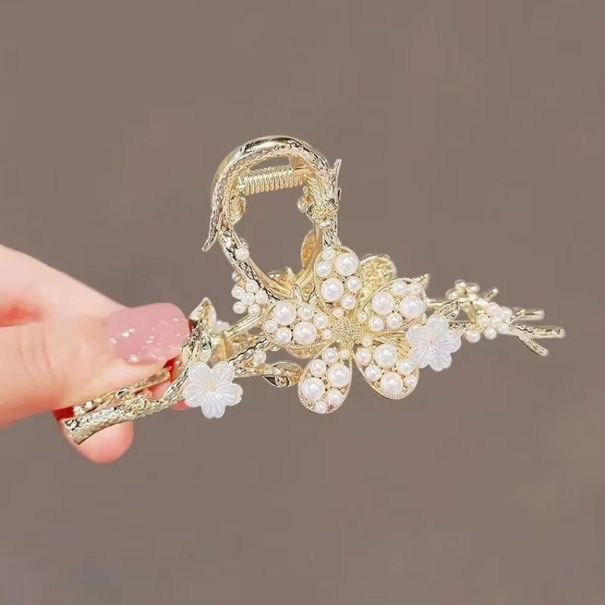 1 Pcs Metal Hair Claw Pearl Ha - огляд і ціна Travel Accessories Girls