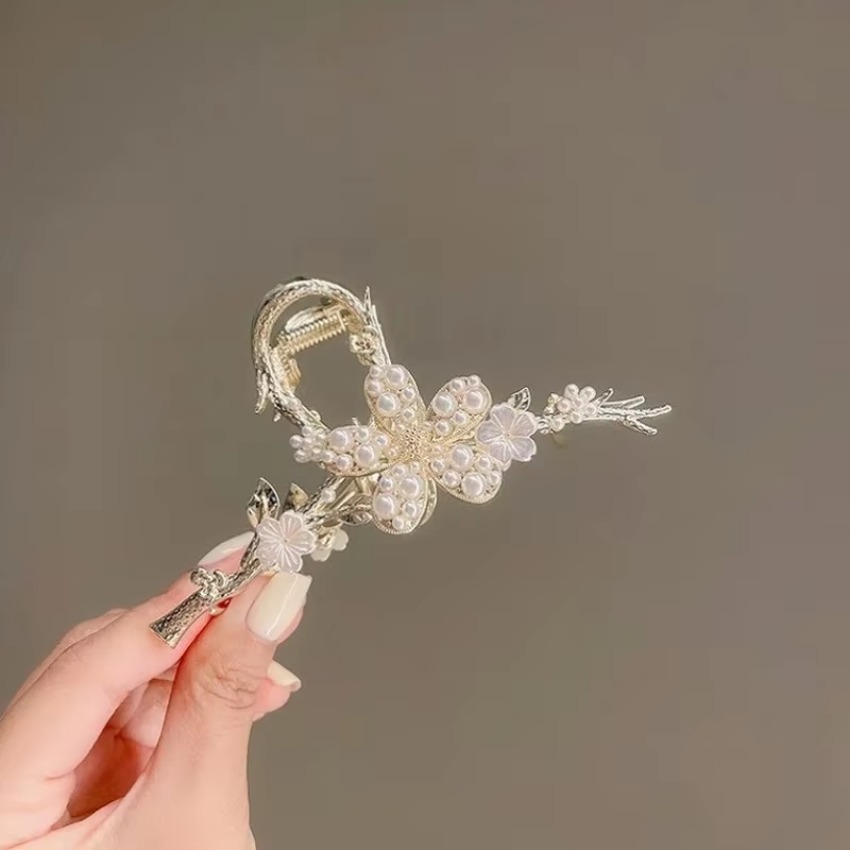 1 Pcs Metal Hair Claw Pearl Ha - огляд і ціна Travel Accessories Girls
