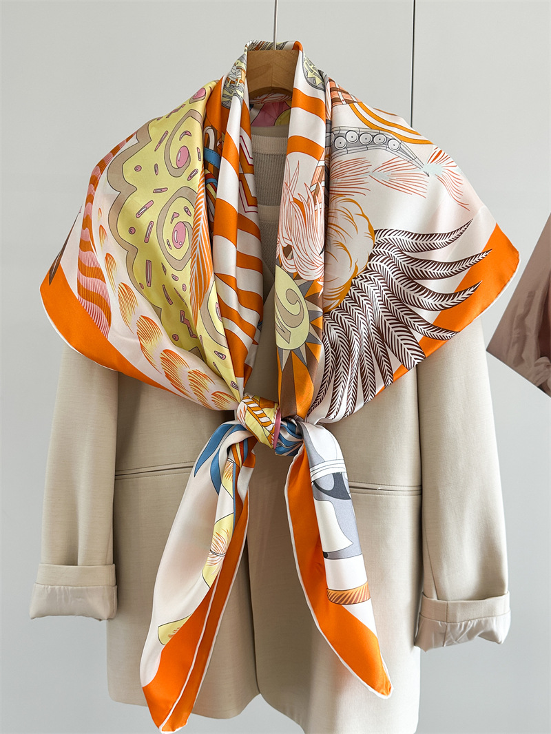 Designer Silk Scarf Women Spri - огляд і ціна Travel Accessories Designer