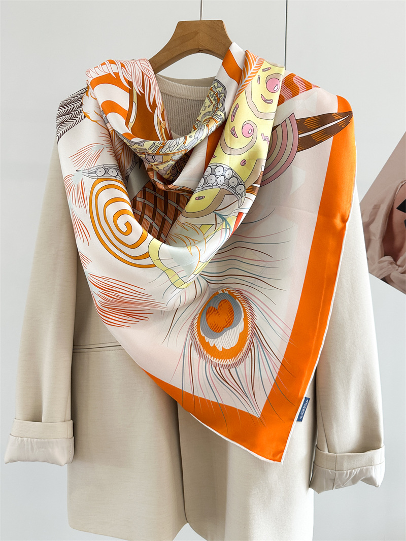 Designer Silk Scarf Women Spri - огляд і ціна Travel Accessories Designer