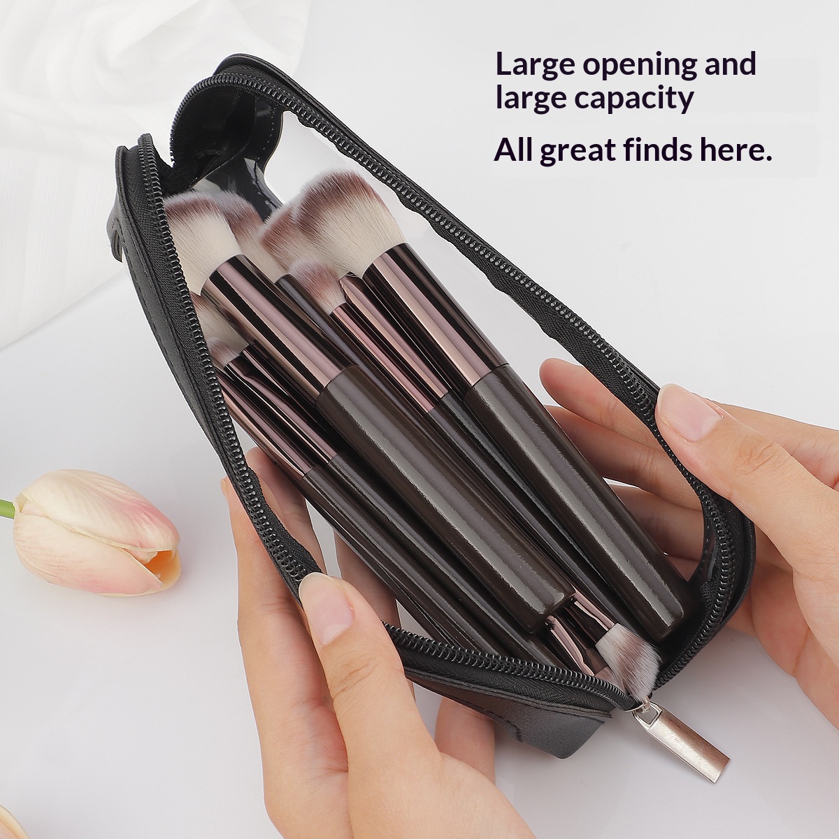 Small Clear PU Leather Travel  - огляд і ціна Travel Accessories Leather
