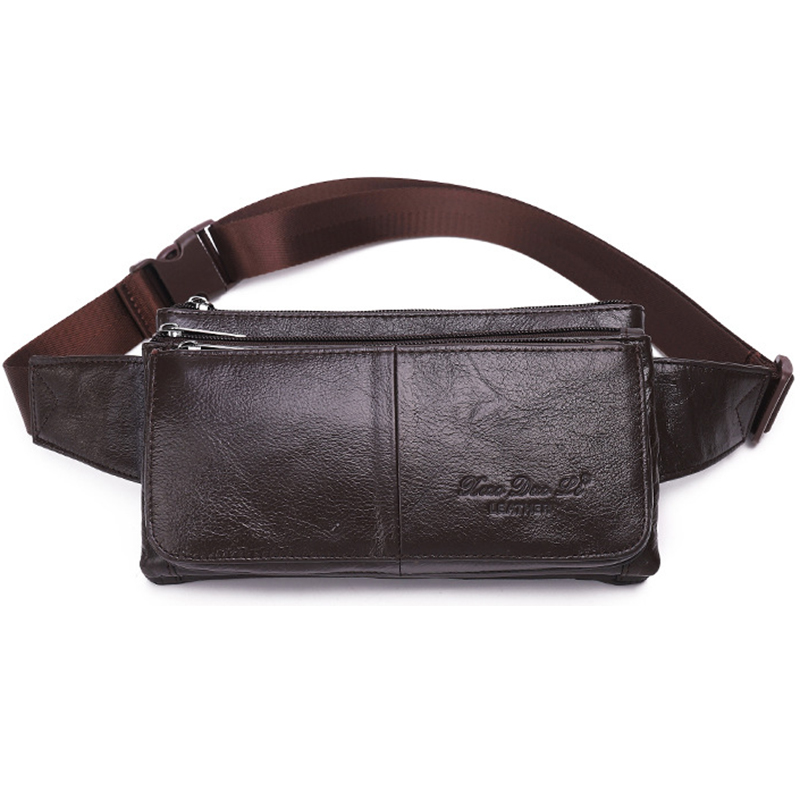 Men Waist Fanny Pack Belt Hip  - огляд і ціна Travel Accessories Leather