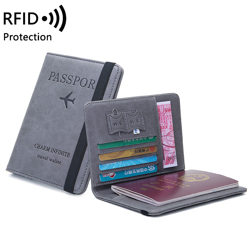 Unisex PU Leather Passport Hol - огляд і ціна Travel Accessories Wallet