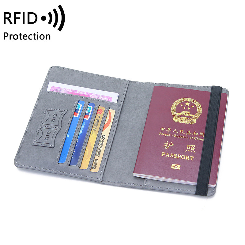 Unisex PU Leather Passport Hol - огляд і ціна Travel Accessories Wallet