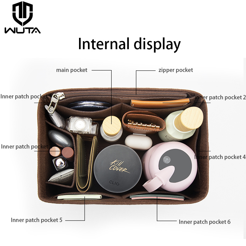 WUTA Felt Insert Bag Organizer - огляд і ціна Travel Accessories Lv
