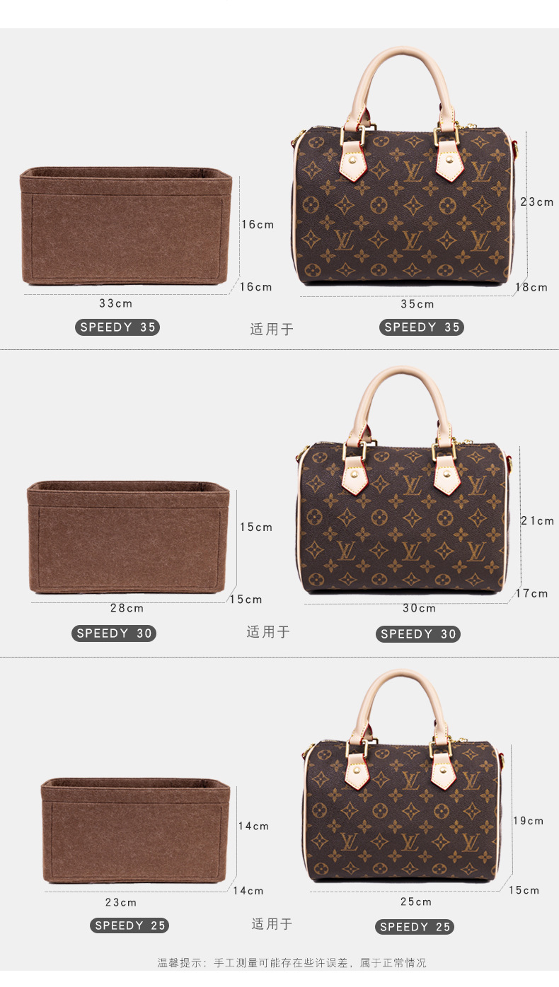 Felt Insert Bag Organizer for  - огляд і ціна Travel Accessories Lv