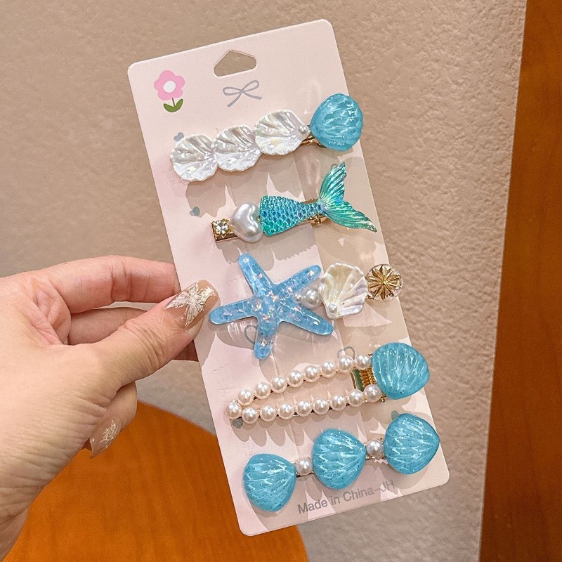 Ocean Series Hair Clips Cute S - огляд і ціна Travel Accessories Girls