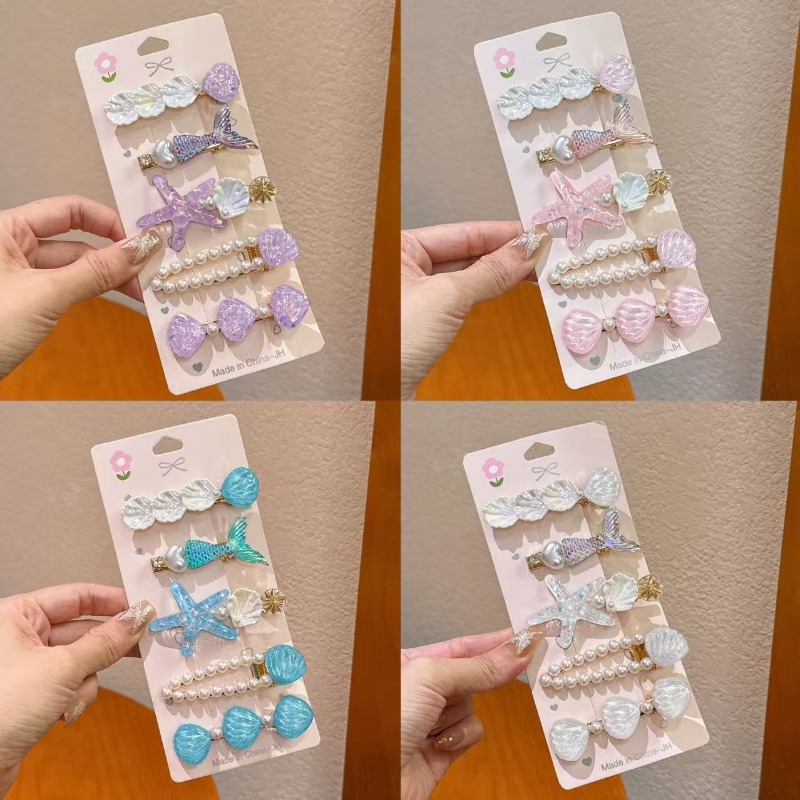 Ocean Series Hair Clips Cute S - огляд і ціна Travel Accessories Girls