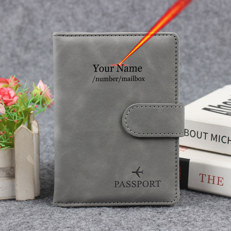 Magnetic Button Passport Cover - огляд і ціна Travel Accessories Wallet