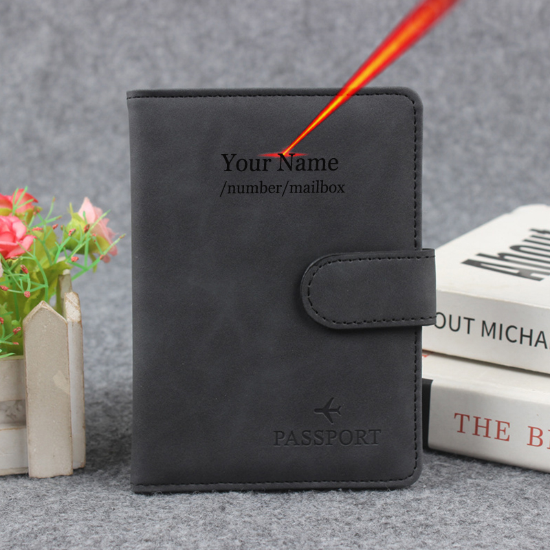Magnetic Button Passport Cover - огляд і ціна Travel Accessories Wallet