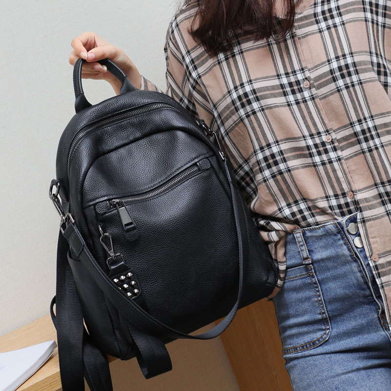 New Women's Backpacks Fashion  - огляд і ціна Travel Accessories Leather