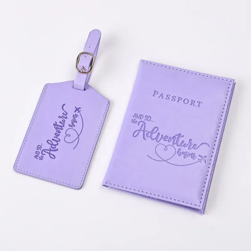 New Purple PU Leather Passport - огляд і ціна Travel Accessories Wallet