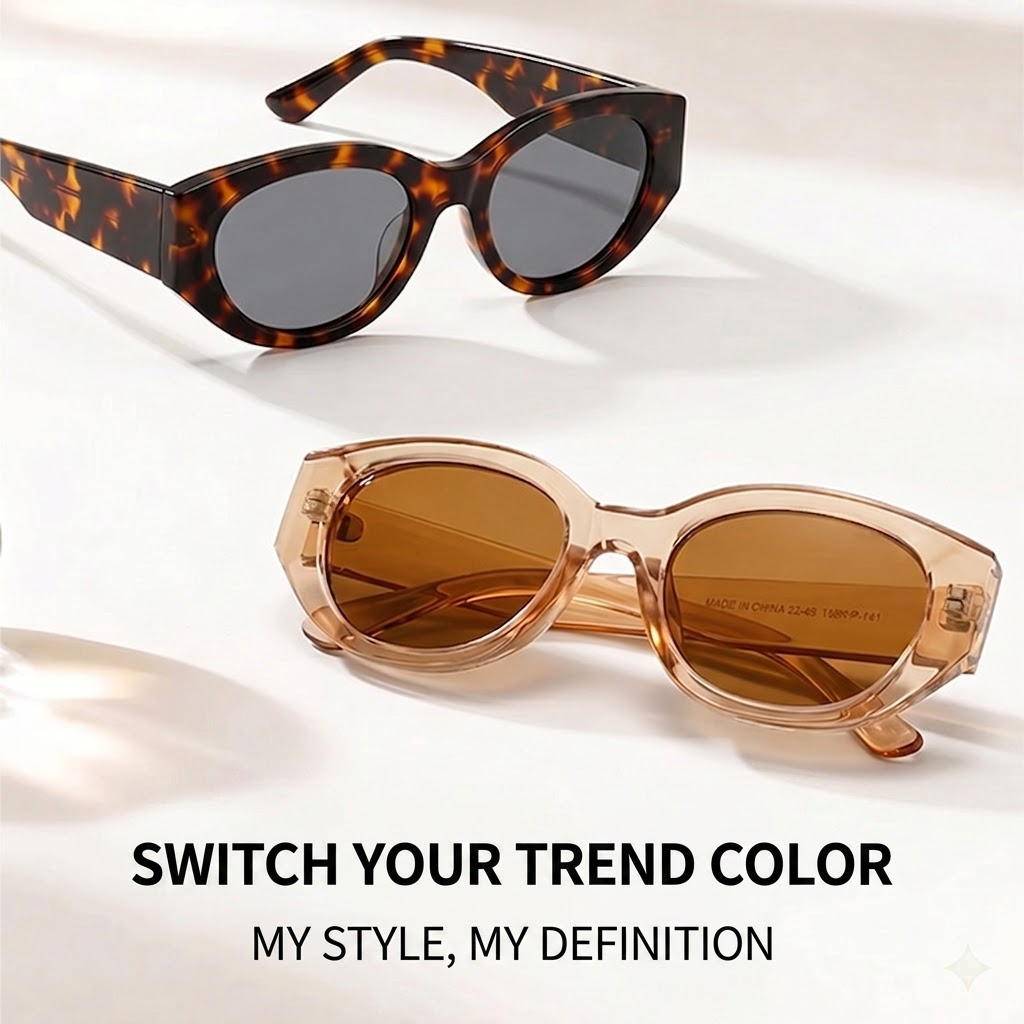 Women Men Classic Cat-Eye Pola - огляд і ціна Travel Accessories Designer