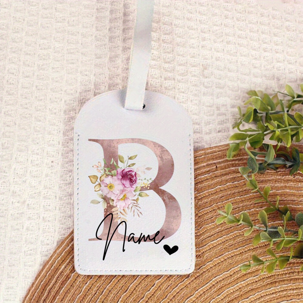 Personalized PU Luggage Tag Fa - огляд і ціна Travel Accessories Name