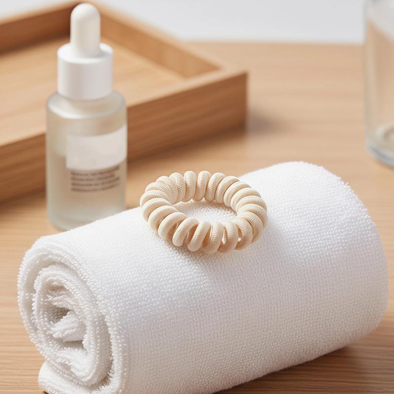 Spiral Coil Hair Ties No Damag - огляд і ціна Travel Accessories Girls