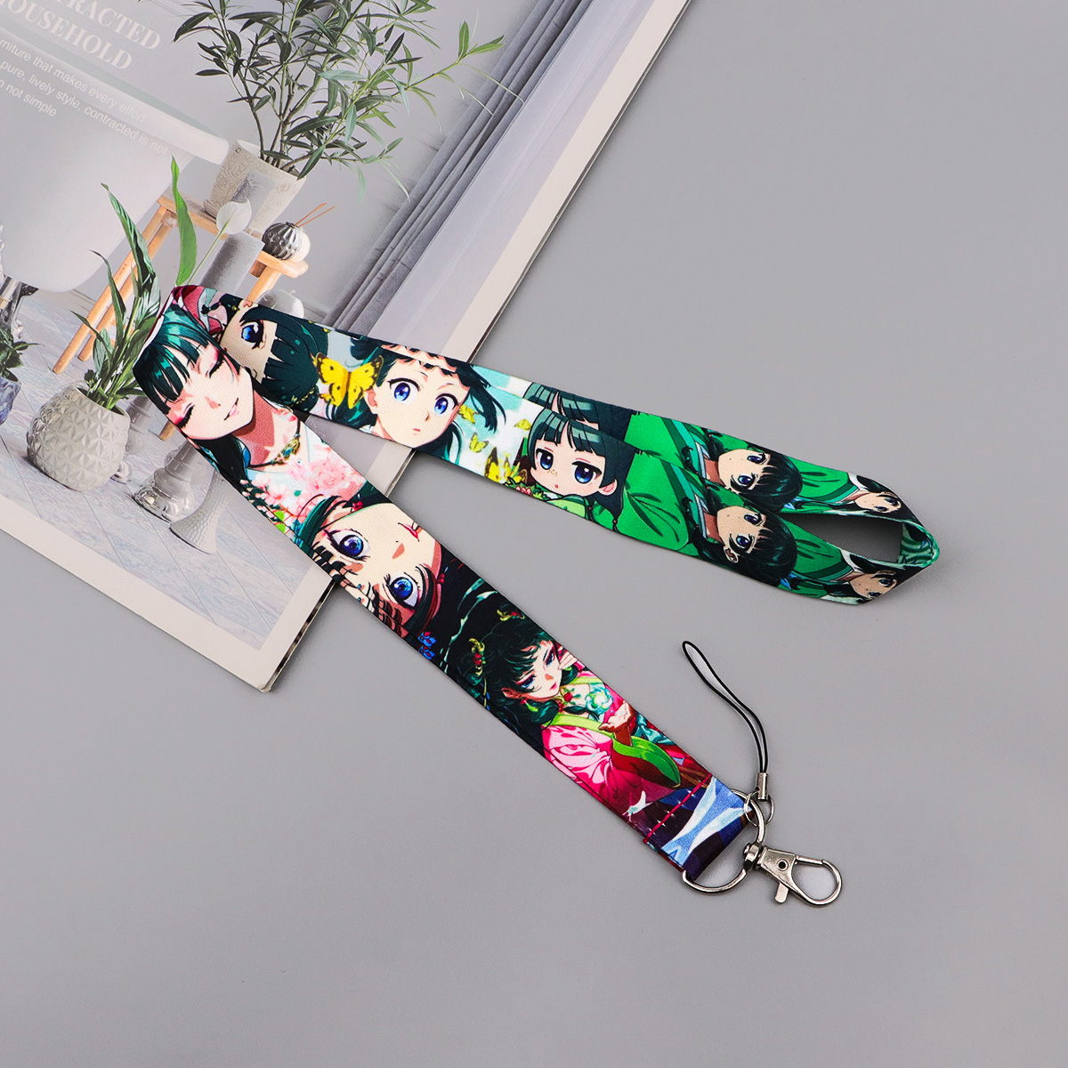 Cute Anime Girl Lanyard Neck S - огляд і ціна Travel Accessories Girls