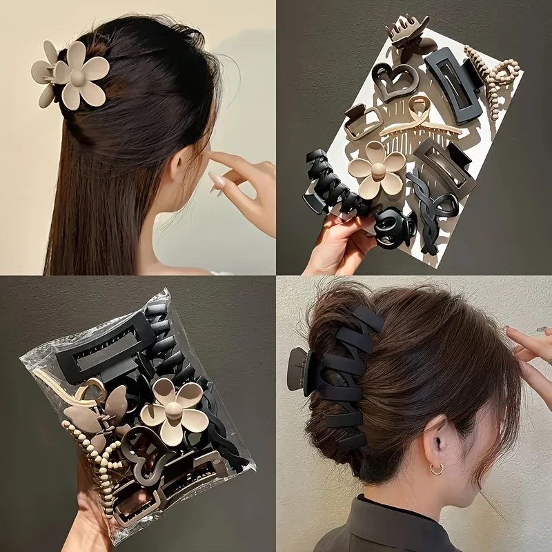 11Pcs Assorted Hair Claw Clips - огляд і ціна Travel Accessories Designer