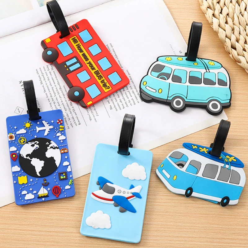 Cute Cartoon Cars PVC Silicone - огляд і ціна Travel Accessories Name
