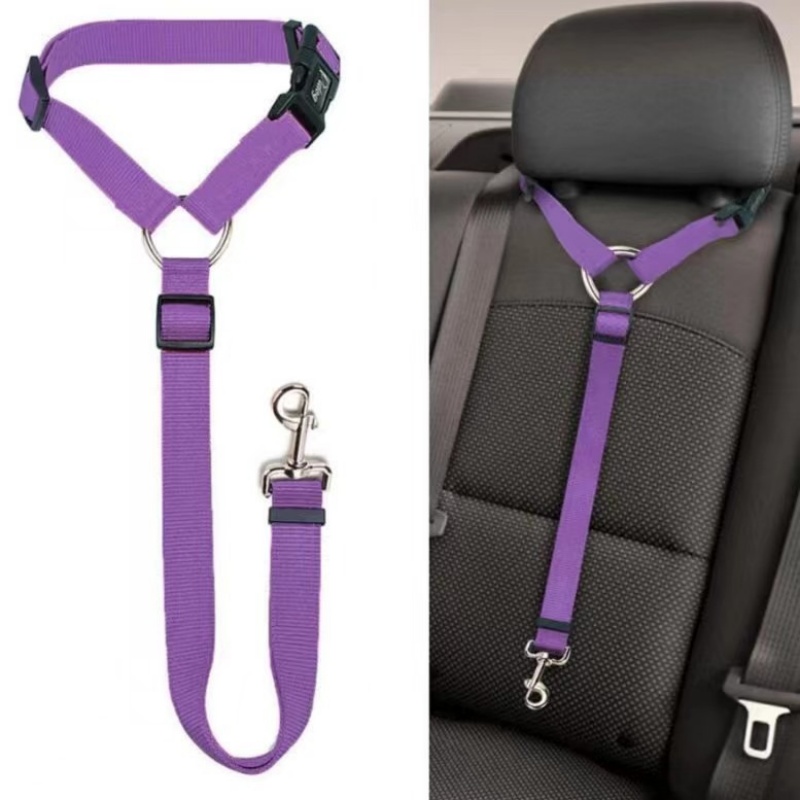 Adjustable Pet Car Seat Belt D - огляд і ціна Travel Accessories For Dogs