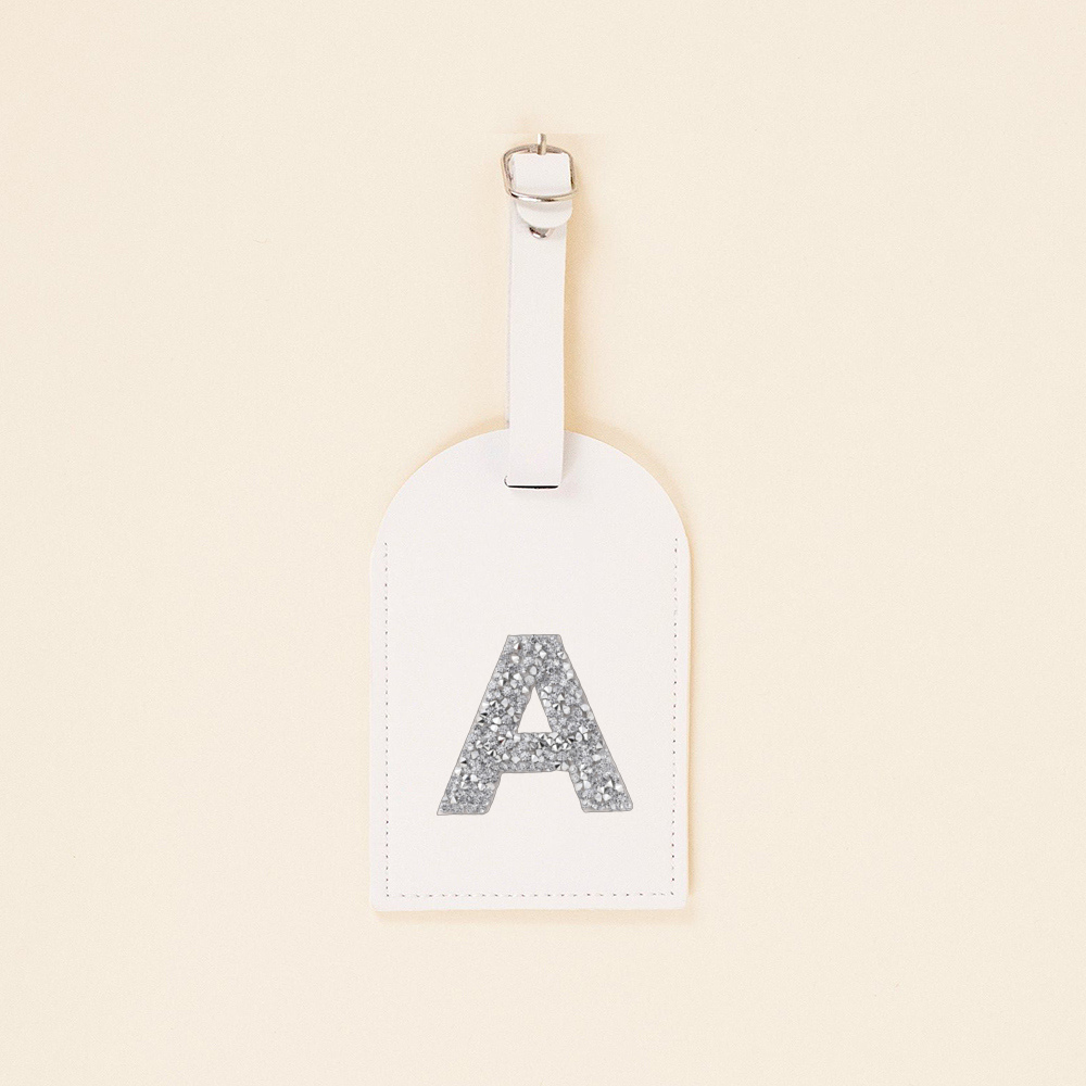 A-Z Rhinestone Monogram Leathe - огляд і ціна Travel Accessories Name