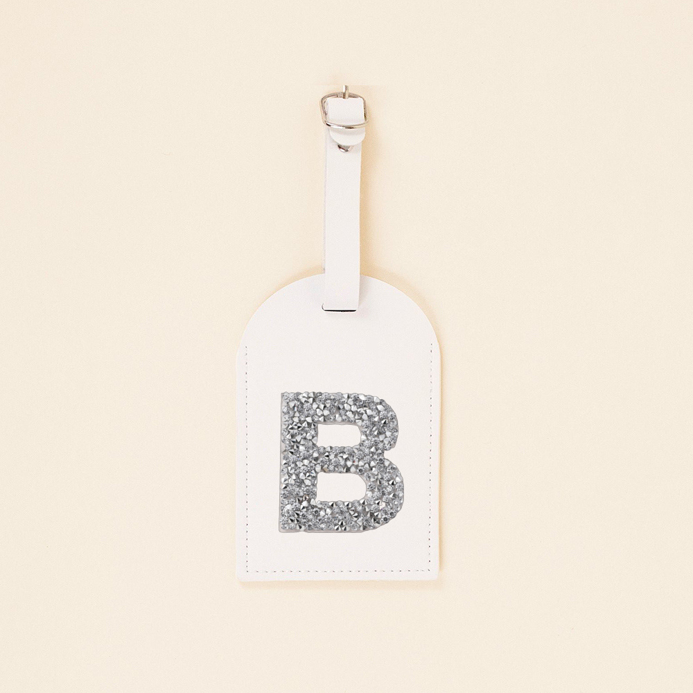 A-Z Rhinestone Monogram Leathe - огляд і ціна Travel Accessories Name