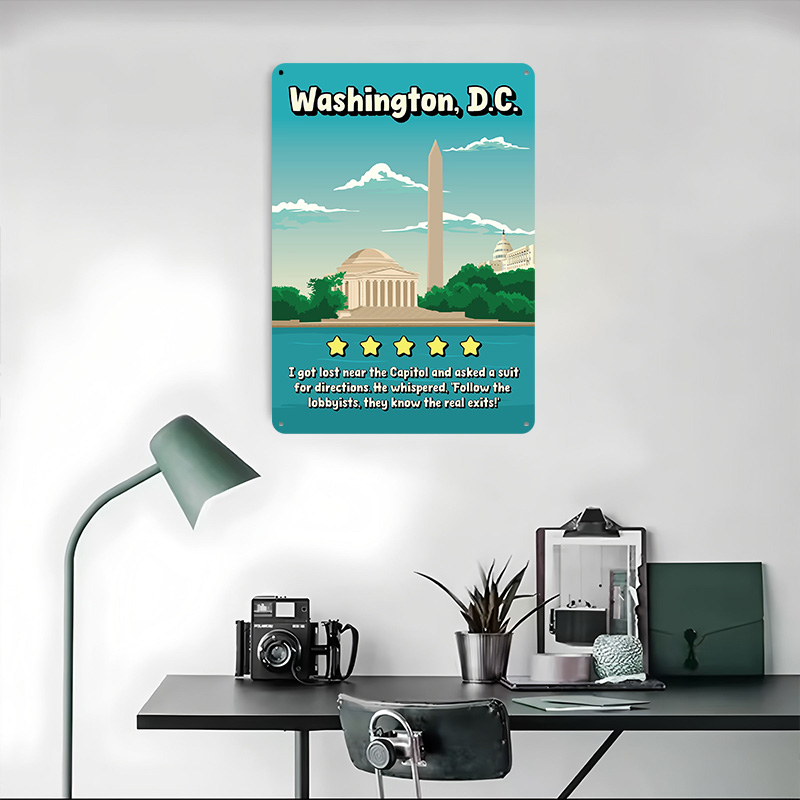 Washington D.C. Funny Review T - огляд і ціна Travel Accessories Reviews