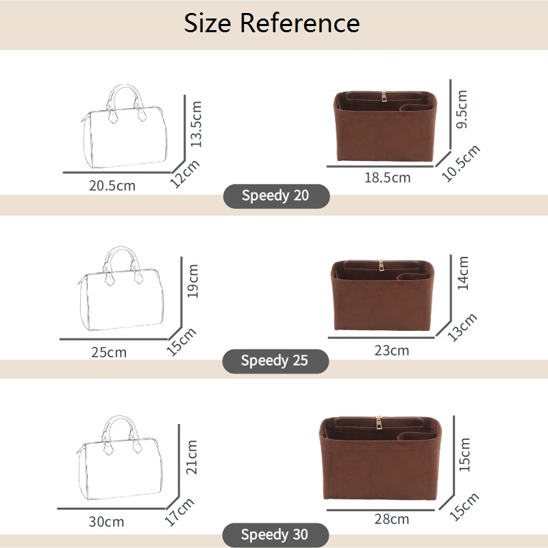 Velvet Insert Bag Organizer Fo - огляд і ціна Travel Accessories Lv