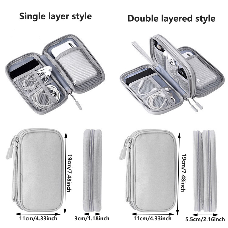 Multi-Color Portable Travel Di - огляд і ціна Cable Organizer Travel