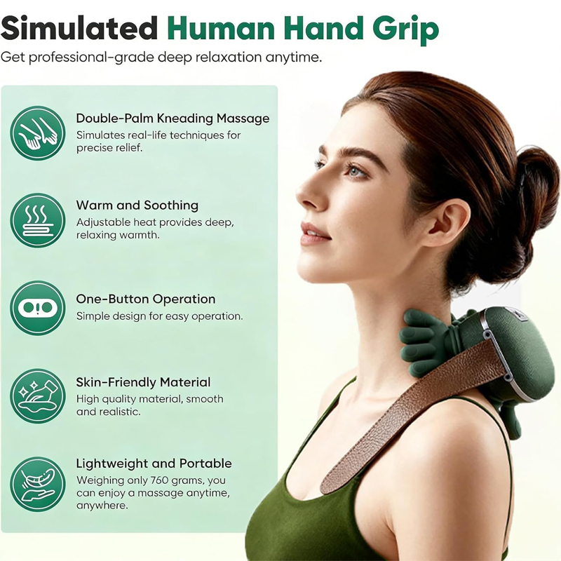 Neck Shoulder Massager, Shiats - огляд і ціна Travel Accessories Pillow